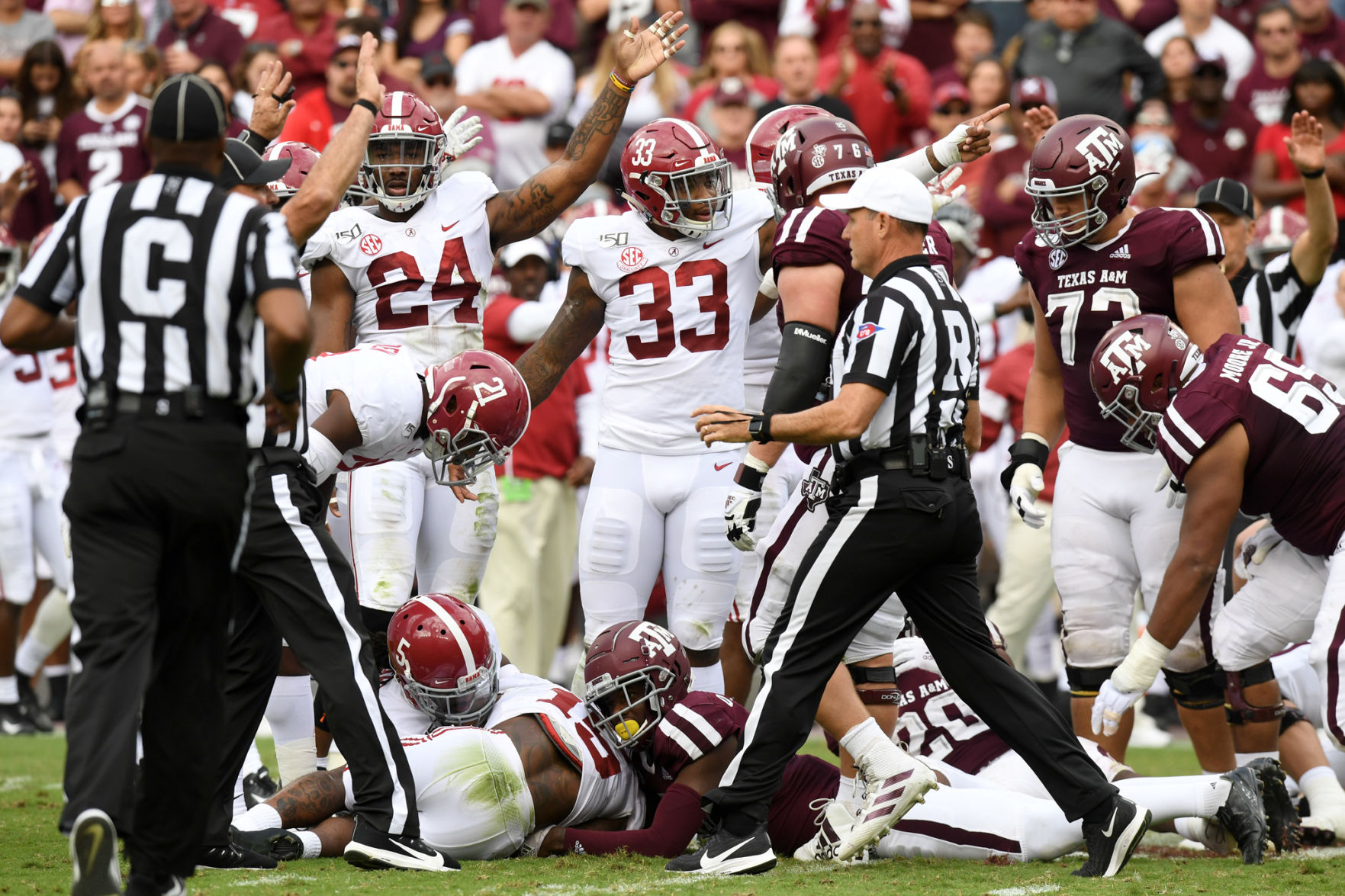 Texas A&M vs. Alabama